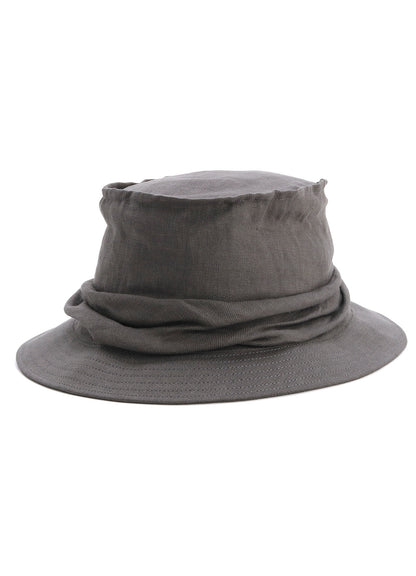 40/1 FLAX TWILL DRAPE HAT