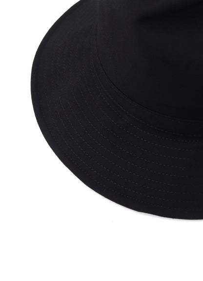 WOOL GABARDINE FEDORA HAT