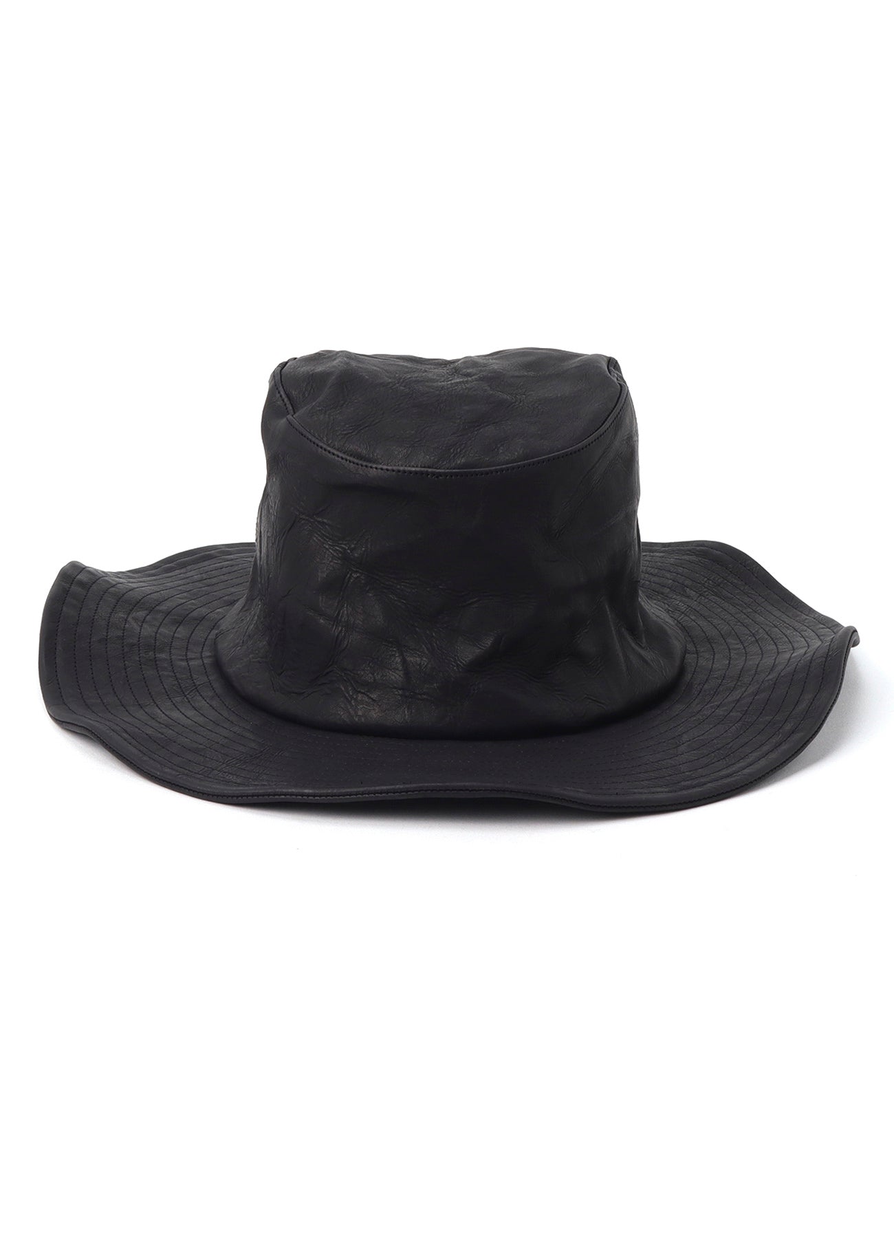 WASHED CALF COWBOY HAT BLACK – THE SHOP YOHJI YAMAMOTO