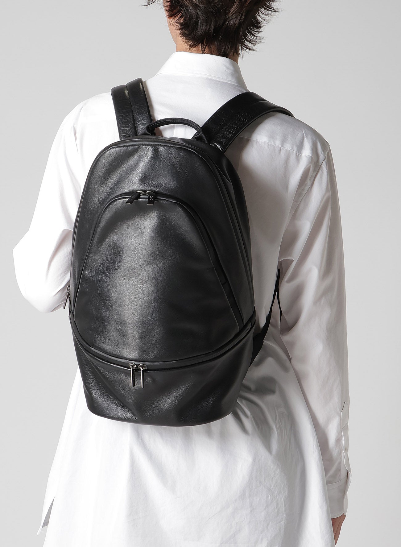 SMOOTH COW LEATHER/NY0 SYSTEM BACKPACK
