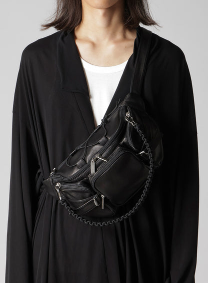 SOFT OIL COW LEATEHR BELT BAG