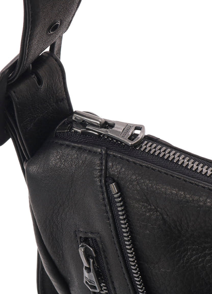 MIMOSA WASHED LEATHER RIDER SHOULDER BAG