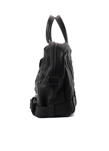 MIMOSA WASHED LEATHER RIDER BOSTON BAG