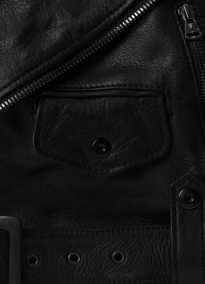 MIMOSA WASHED LEATHER RIDER BOSTON BAG