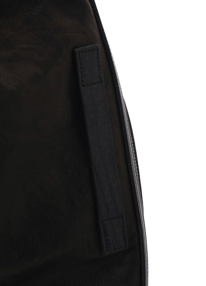 HORSE LEATHER DRAWSTRING BACKPACK