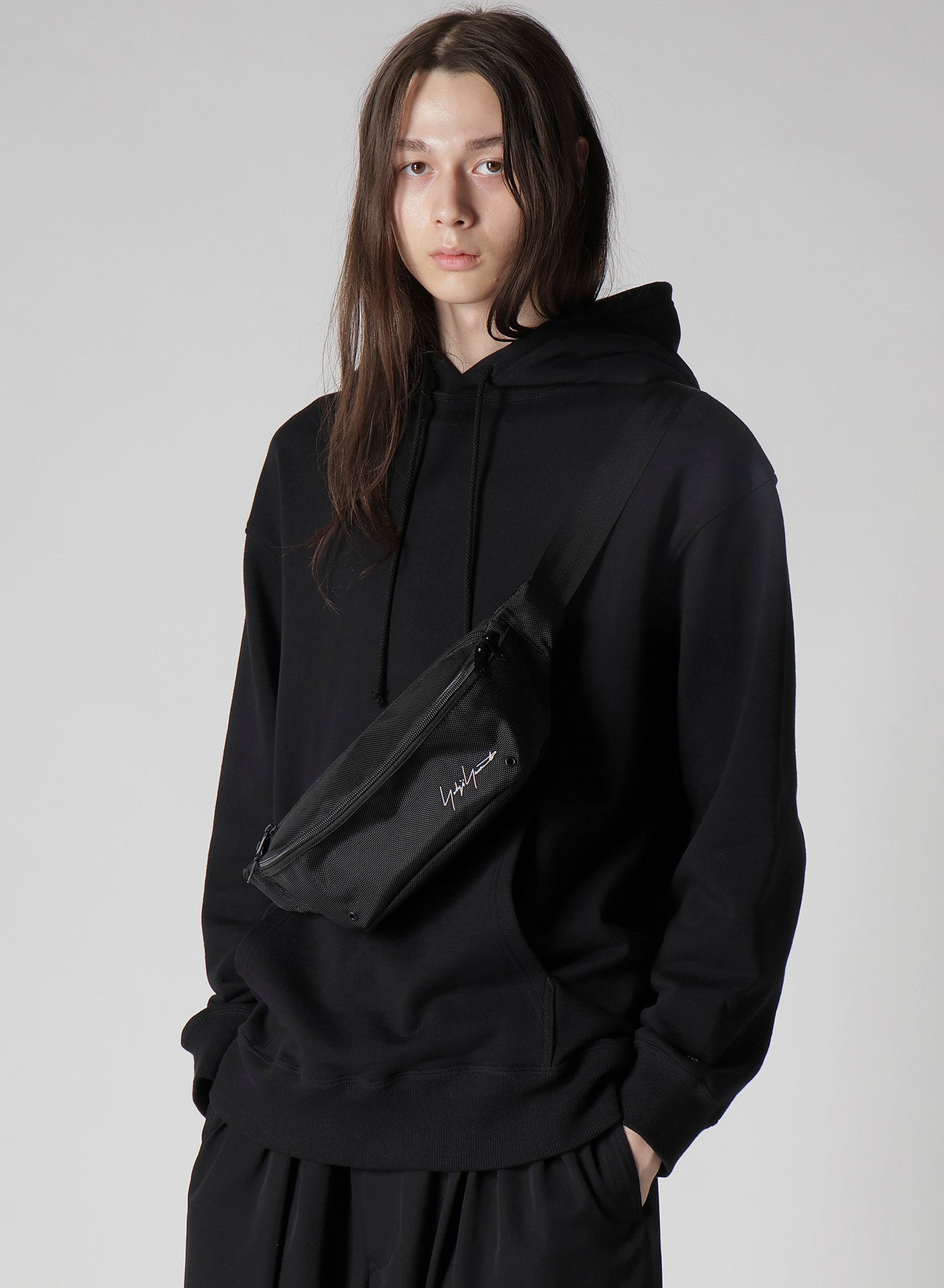 バッグ Yohji Yamamoto SIGNATURE NYLON WAIST BAG YY SIGNATURE NYLON WAIST BAG – THE SHOP YOHJI YAMAMOTO