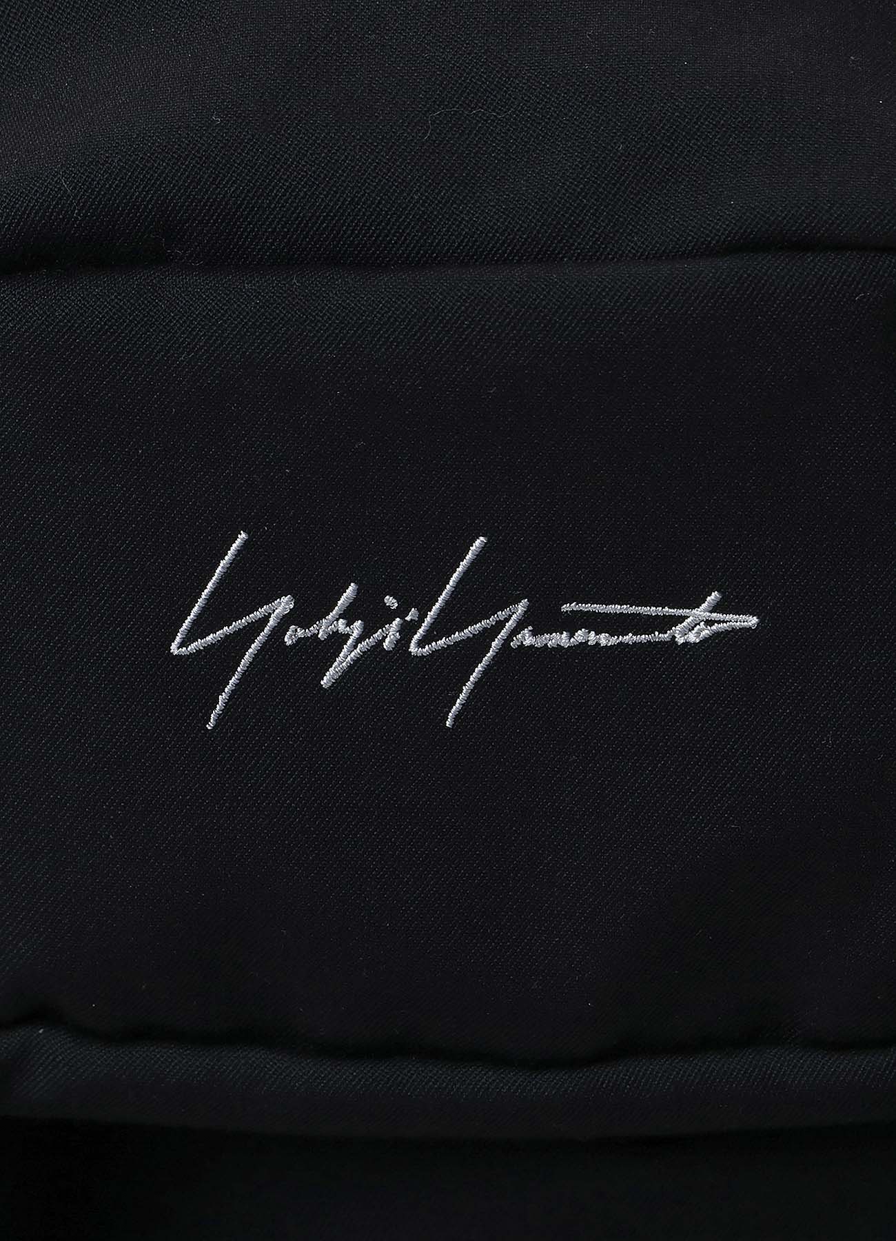 YY SIGNATURE WOOL GABARDINE BACKPACK M