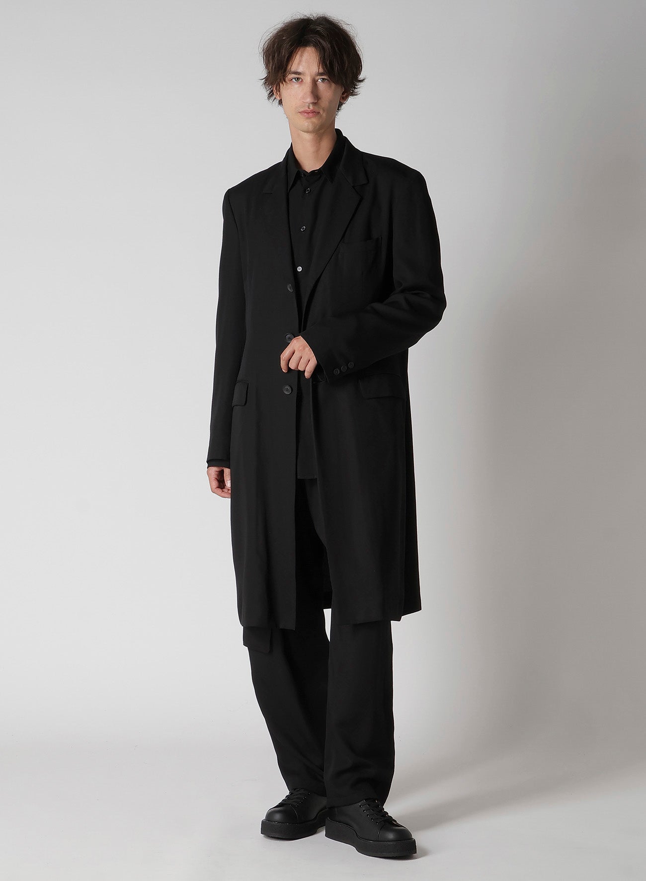 RE CELLULOSE GABARDINE DOCTOR'S JACKET – THE SHOP YOHJI YAMAMOTO