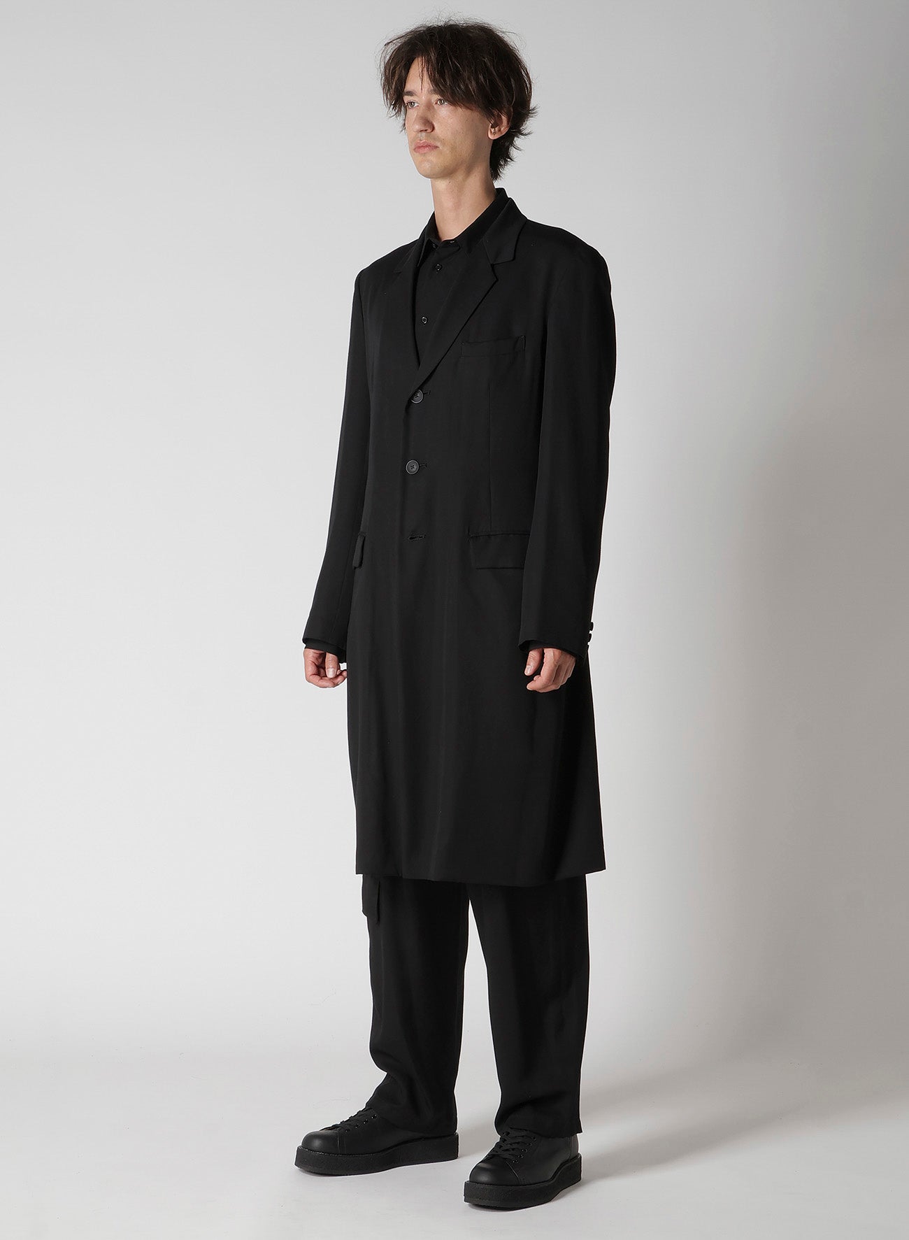 RE CELLULOSE GABARDINE DOCTOR'S JACKET