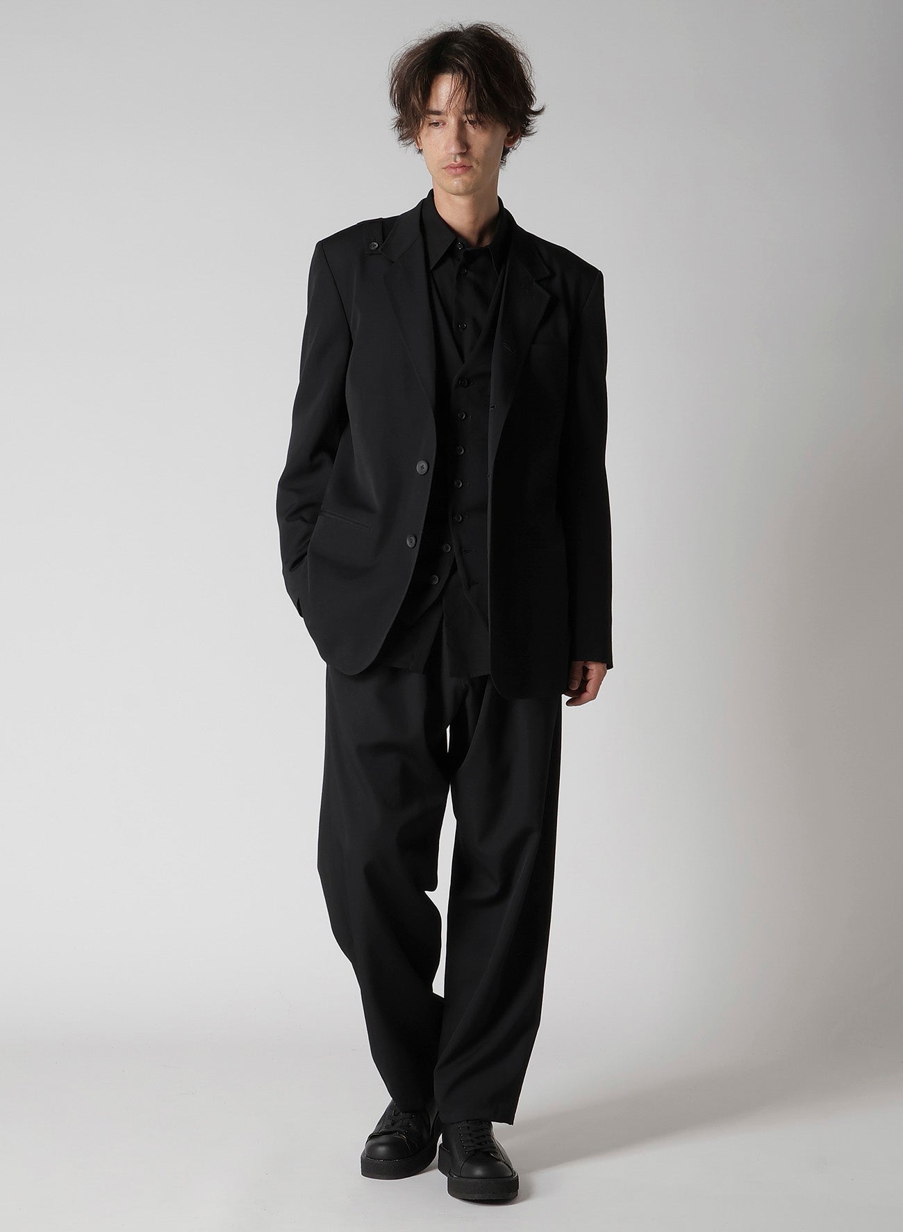 REGULATION GABARDINE 5 BUTTONS JACKET