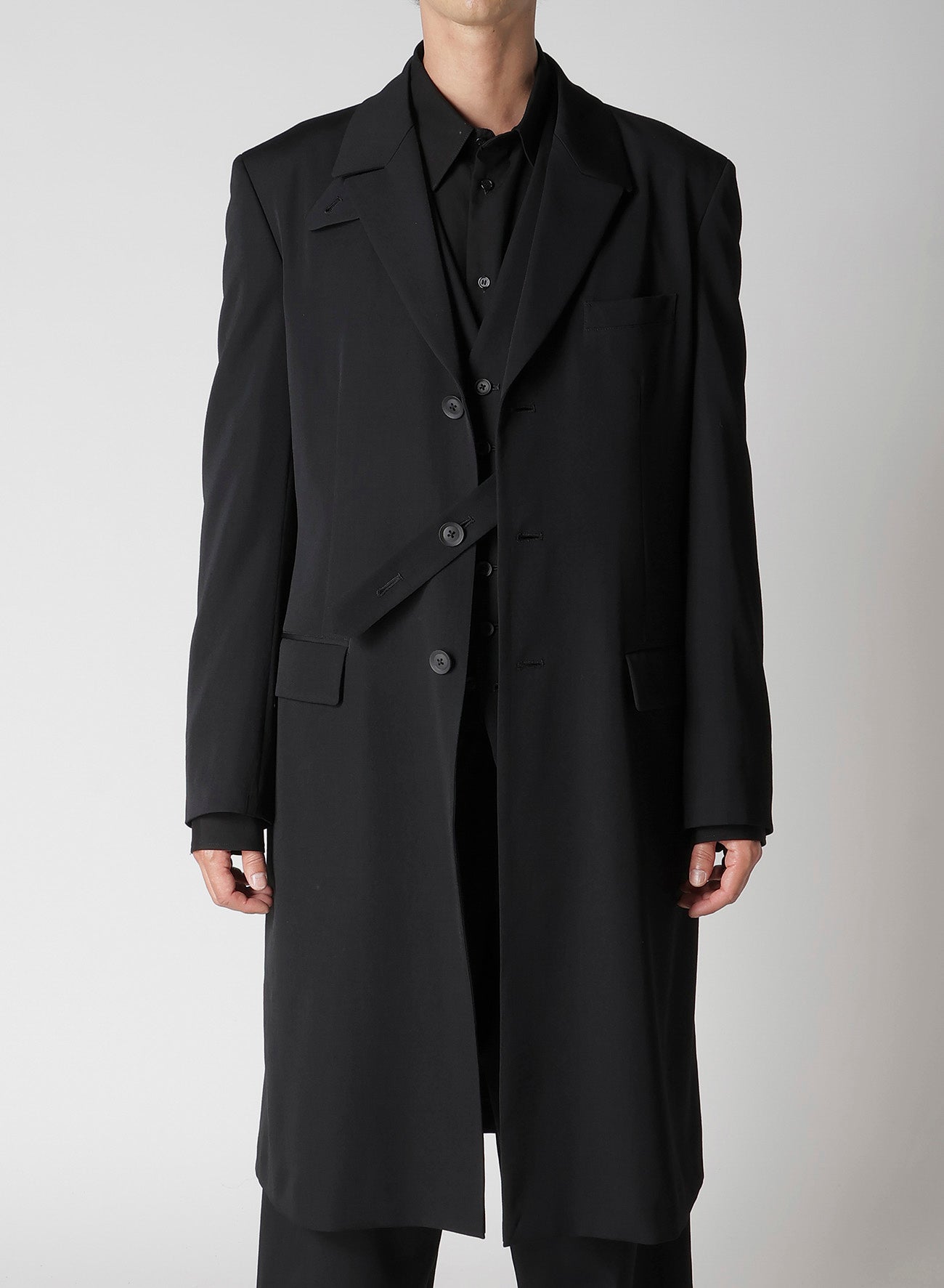 Yohji Yamamoto REGULATION ドクタージャケット REGULATION GABARDINE DOCTOR'S JACKET – THE SHOP YOHJI YAMAMOTO