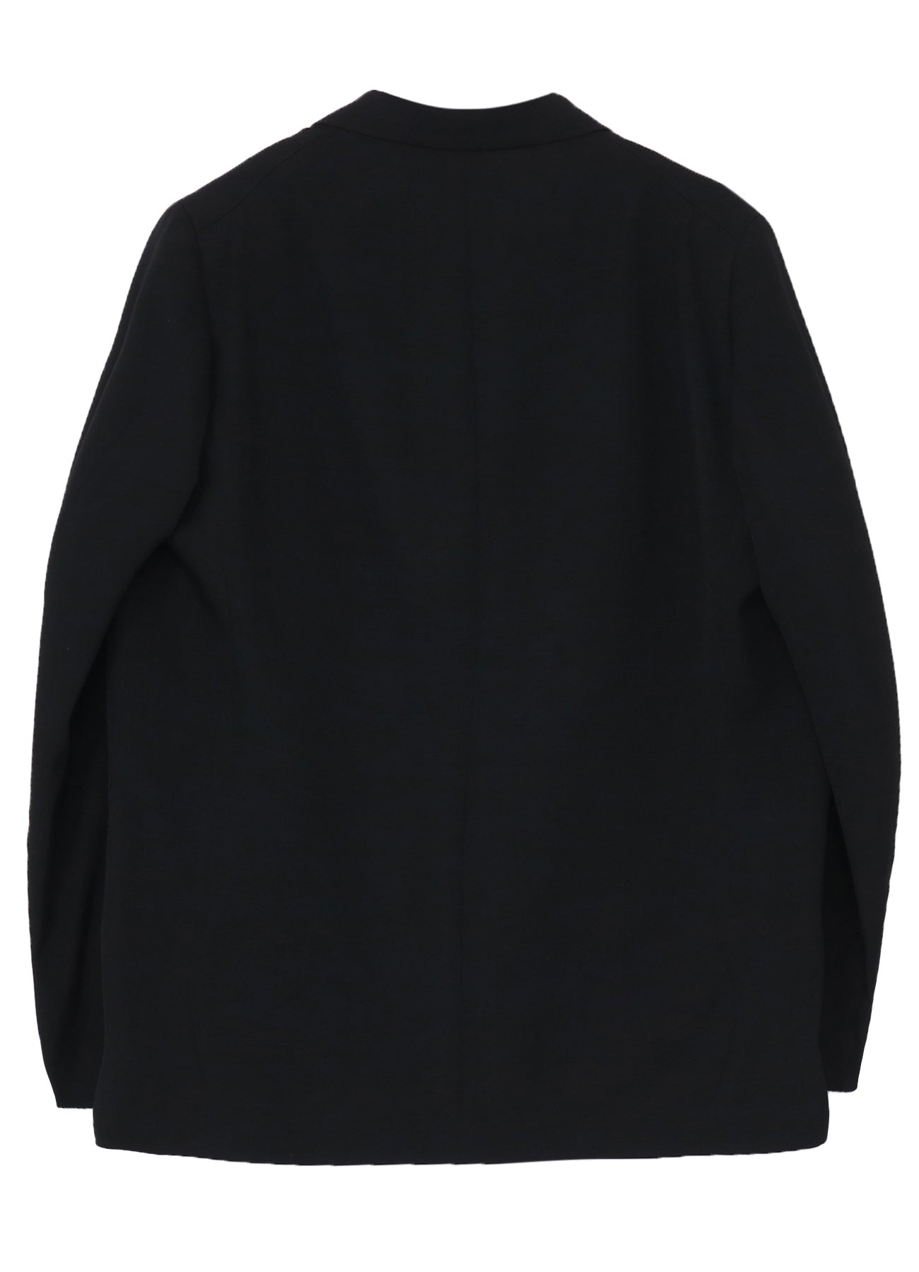 WOOL GABARDINE PEAKED LAPEL JACKET