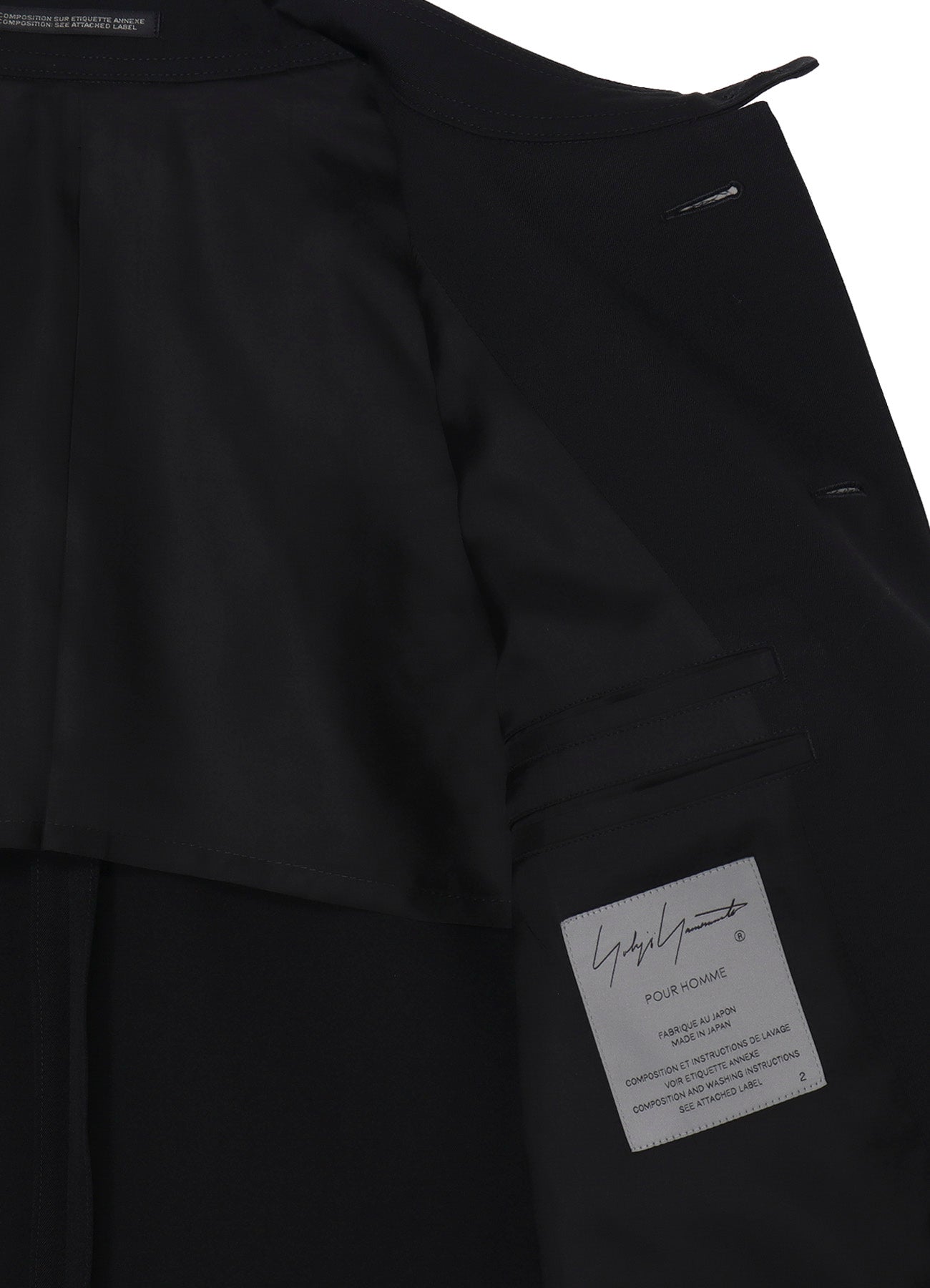 WOOL GABARDINE ARMY JACKET