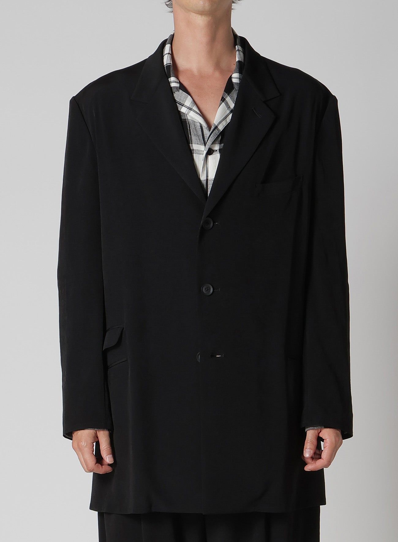 TA TUXEDO CUFFS BUTTON JACKET – THE SHOP YOHJI YAMAMOTO