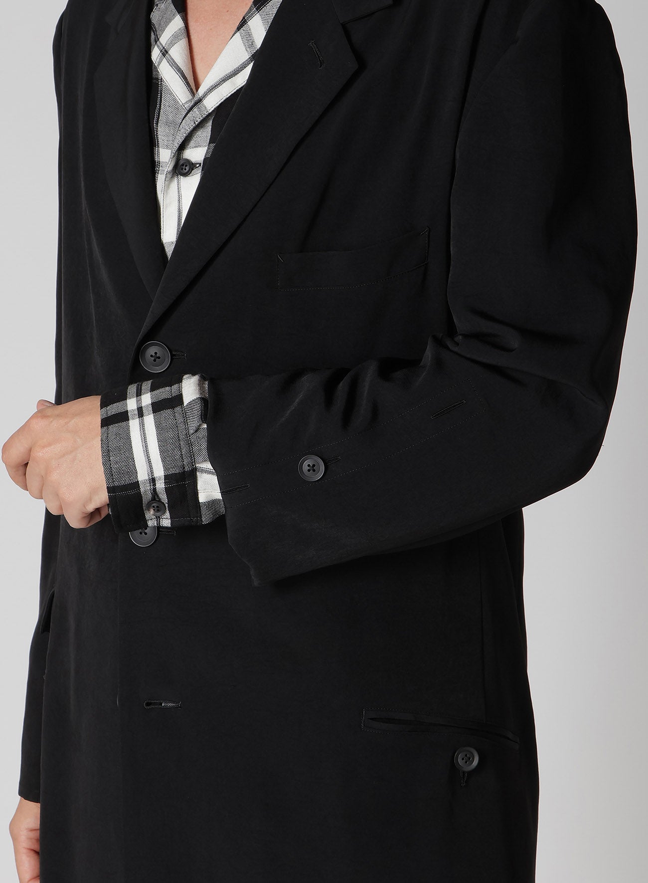TA TUXEDO CUFFS BUTTON JACKET – THE SHOP YOHJI YAMAMOTO