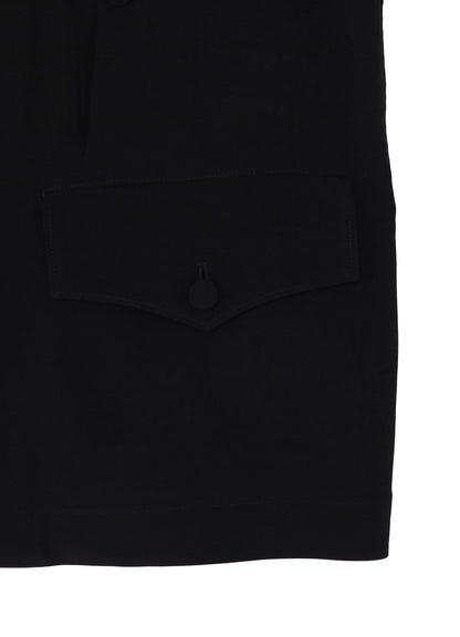TA TUXEDO FRONT AND BACK OPENED LAPEL JACKET