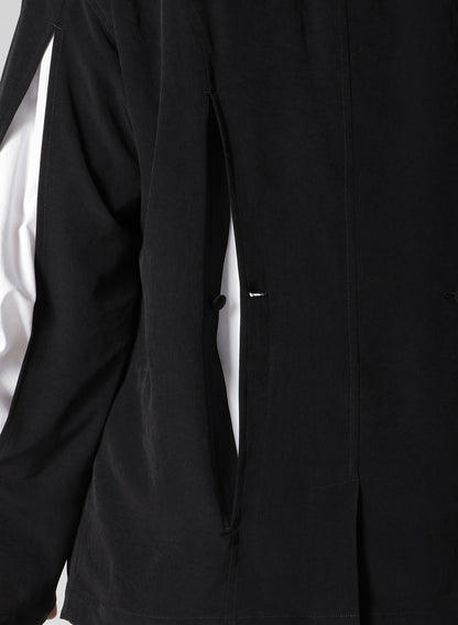 TA TUXEDO FRONT AND BACK OPENED LAPEL JACKET