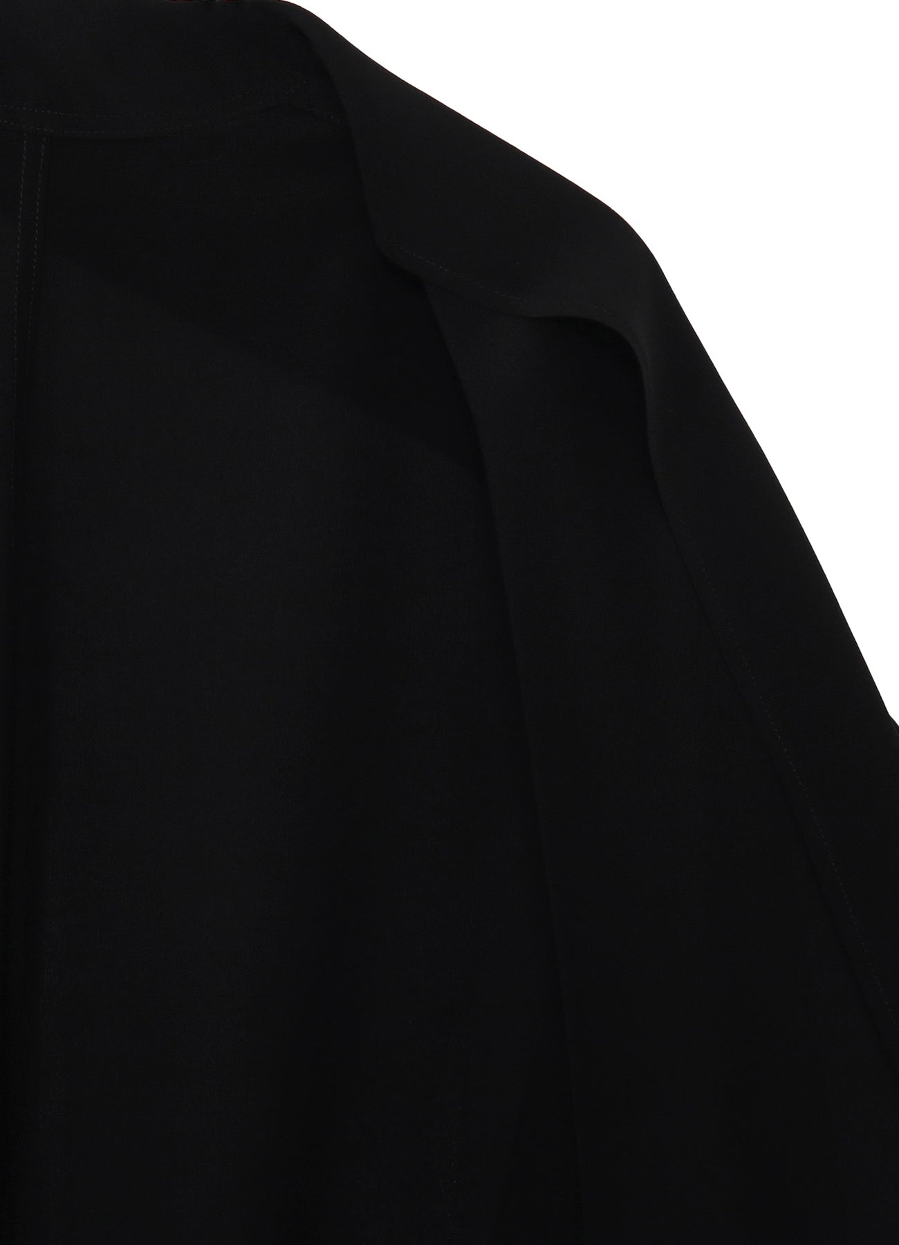CREPE DE CHINE CHINA BUTTUN SCARF JACKET