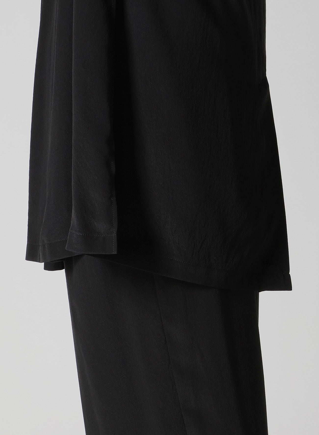 CREPE DE CHINE CHINA BUTTUN SCARF JACKET