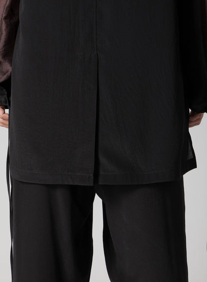 CREPE DE CHINE CHINA BUTTUN SCARF JACKET