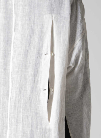 SAKANA MESSAGE PRINTED LONG JACKET