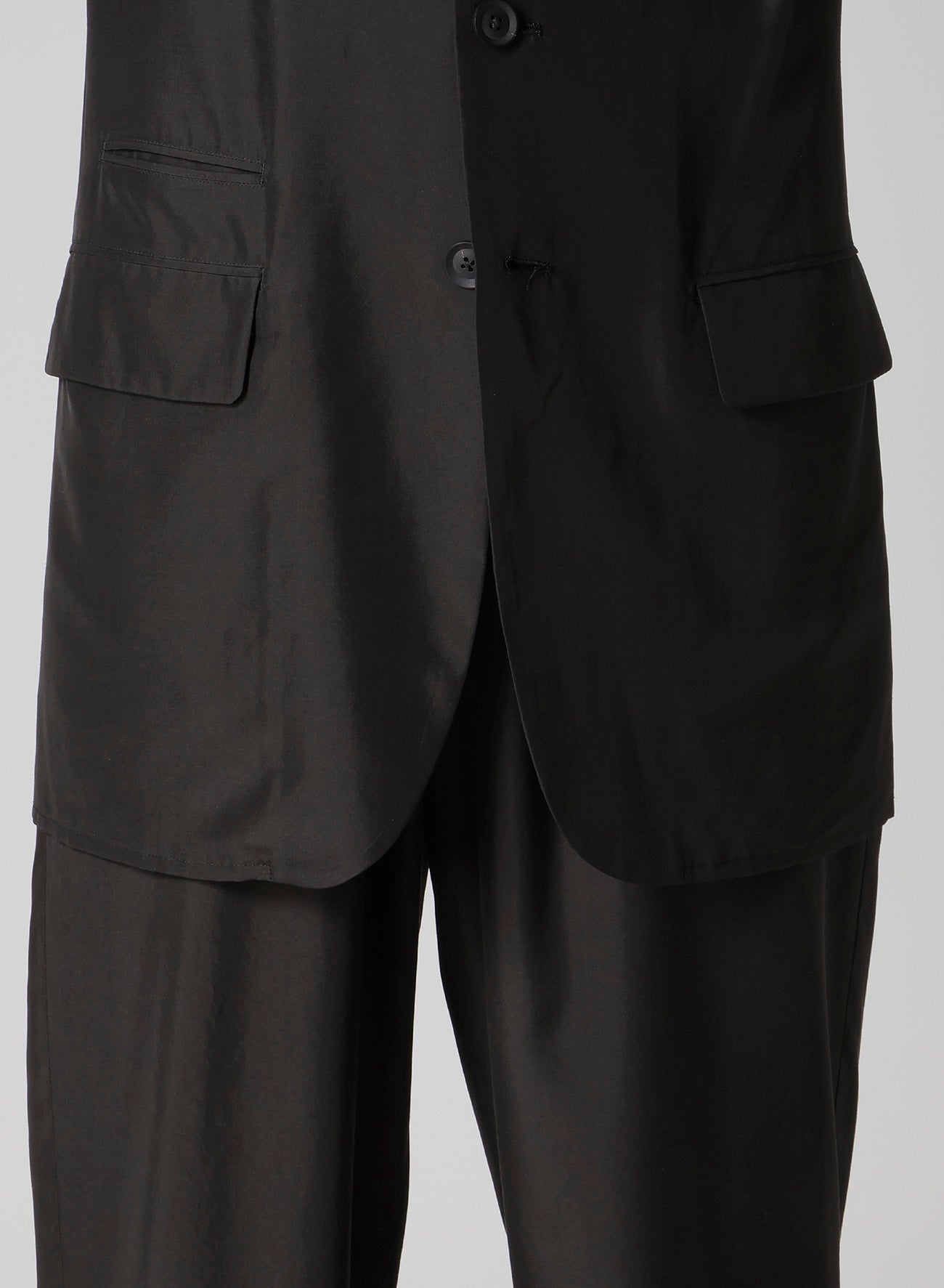 SILK HABUTAE 6 POCKETS SUIT JACKET