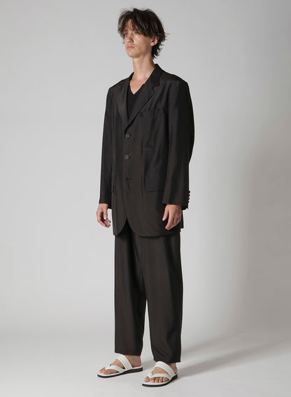 SILK HABUTAE 6 POCKETS SUIT JACKET