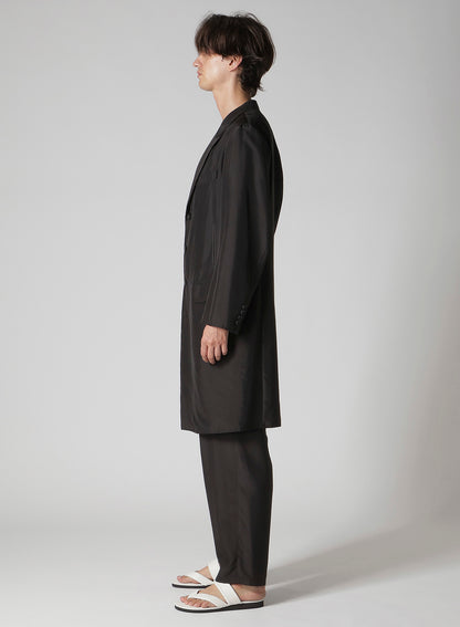 SILK HABUTAE 4 BUTTONS LONG SUIT