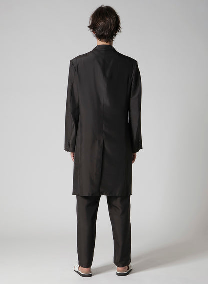 SILK HABUTAE 4 BUTTONS LONG SUIT