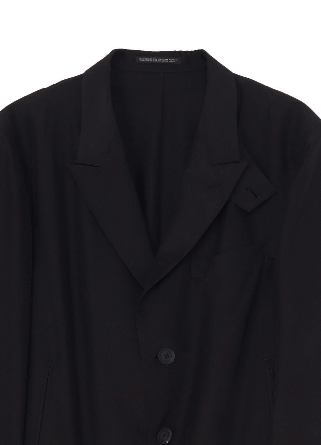 SILK HABUTAE 4 BUTTONS LONG SUIT