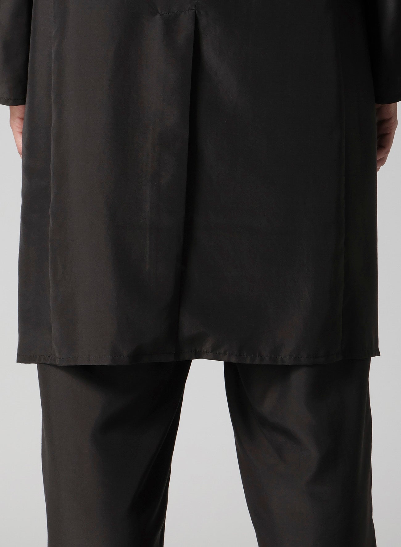 SILK HABUTAE 4 BUTTONS LONG SUIT