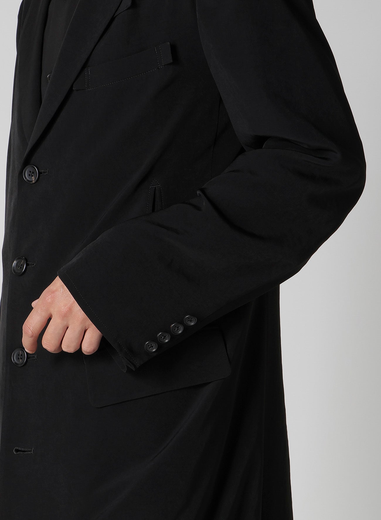 TA TUXEDO 4 BUTTONS LONG JACKET