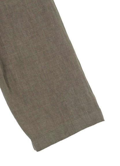 GARMENT-DYED LINEN 3BS SHIRT JACKET