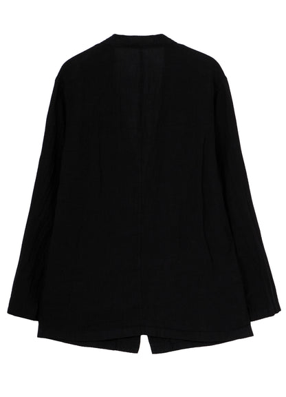 GARMENT-DYED LINEN 3BS SHIRT JACKET