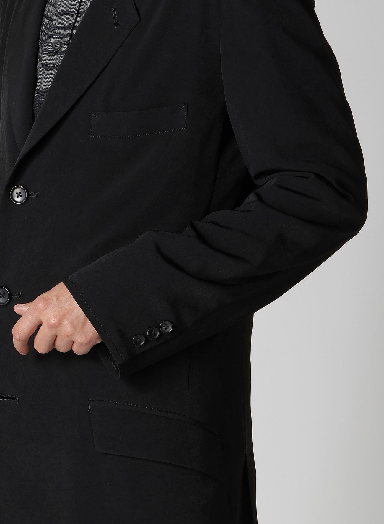 TA TUXEDO SINGLE SILK JACKET
