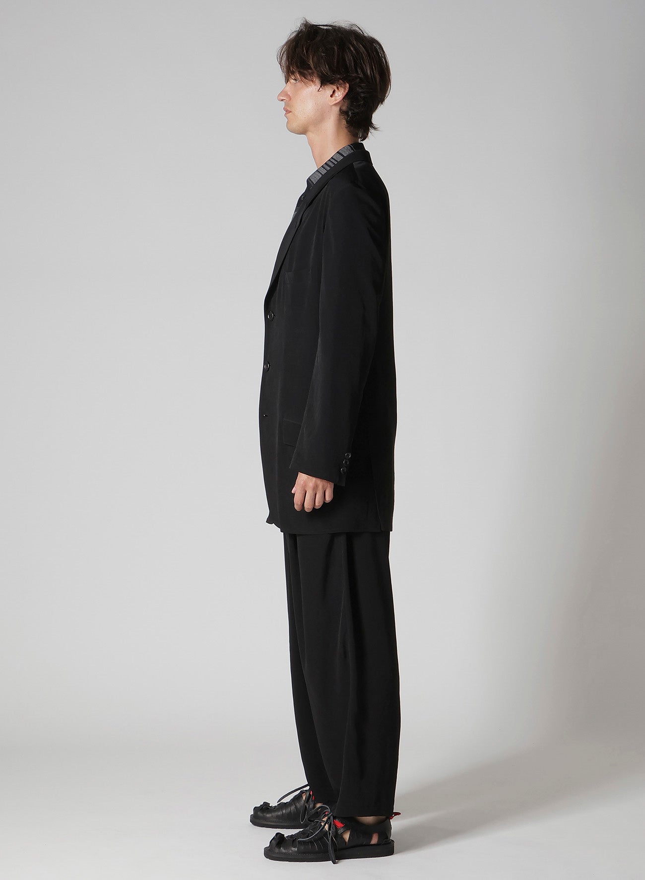 TA TUXEDO SINGLE SILK JACKET