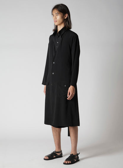 TA TUXEDO COLALRLESS GOWN