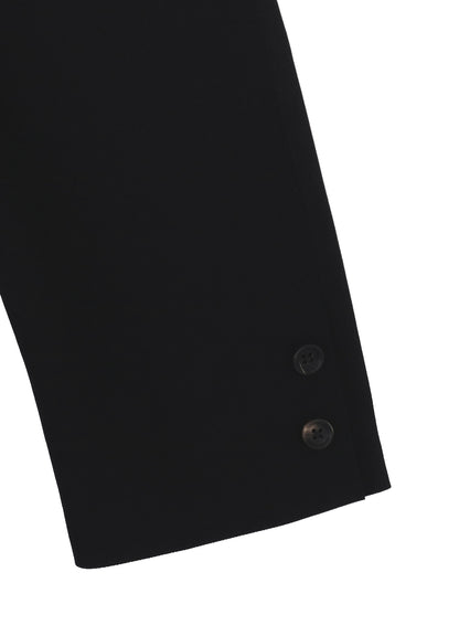 WOOL GABARDINE 3 BUTTON WOOL GABARDINE JACKET