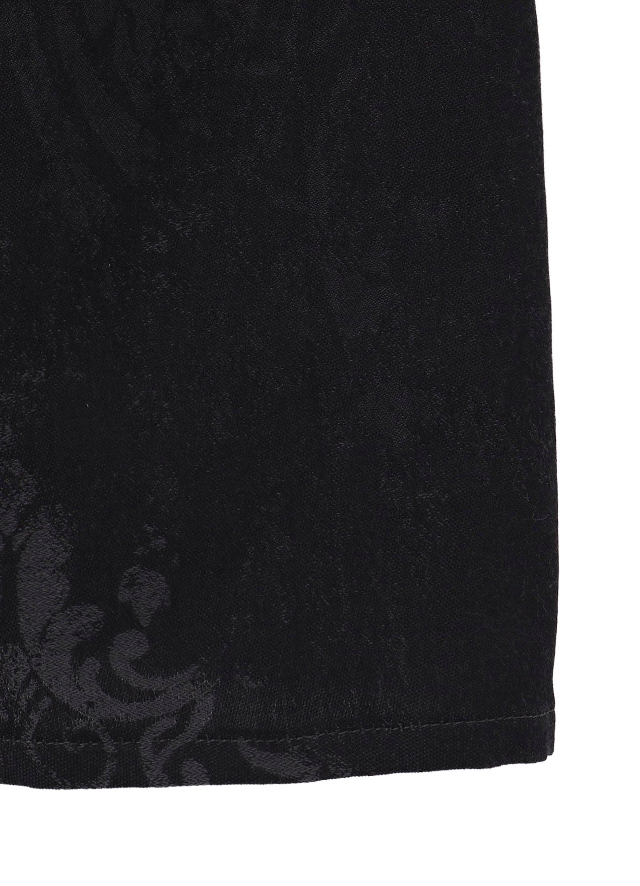 JACQUARD PATTERN SLIT DESIGN JACKET