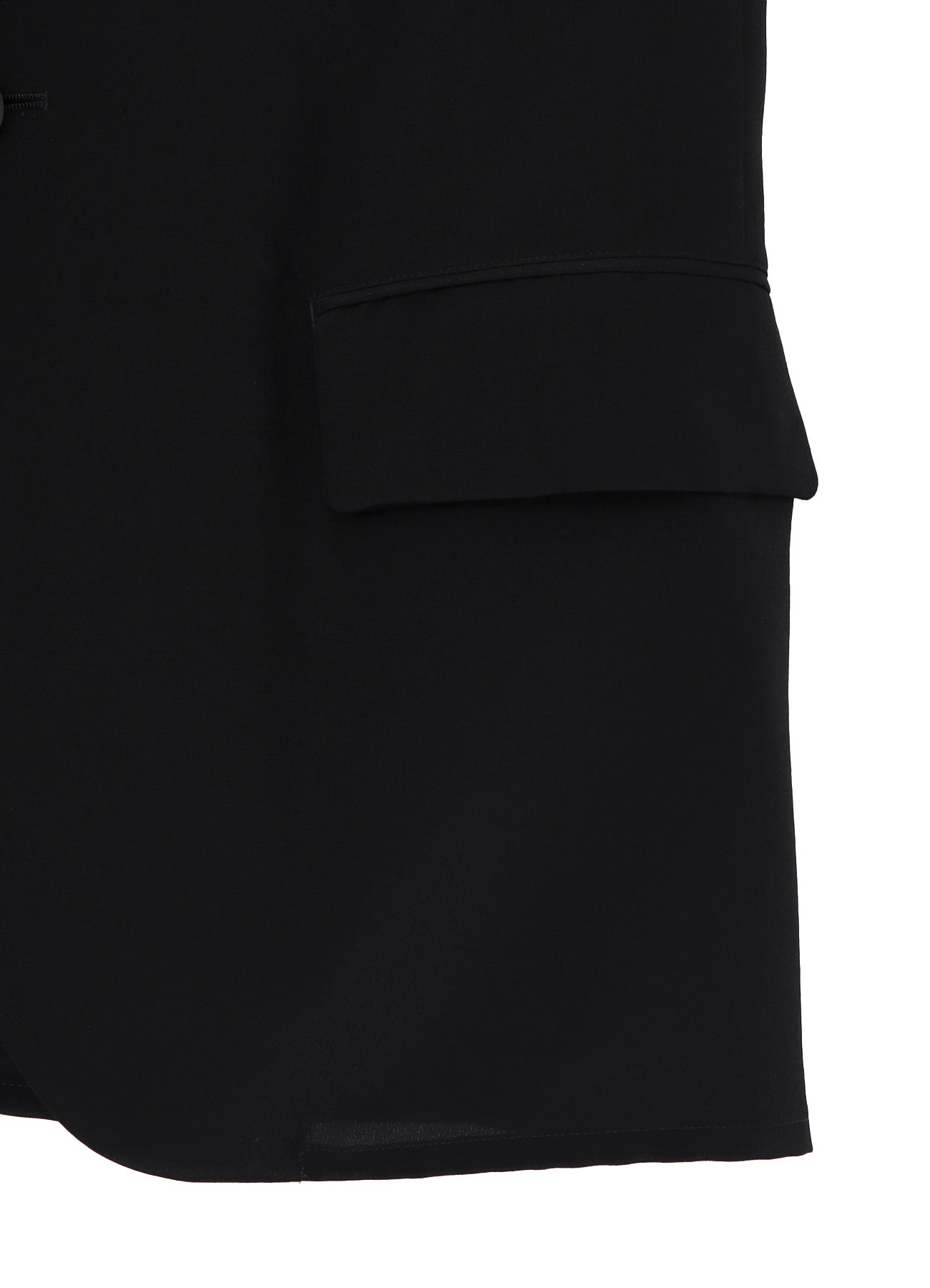 CREPE DE CHINE 6 POCKETS SHORT SLEEVE SUIT JACKET