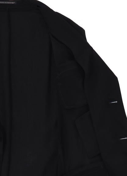 CREPE DE CHINE 6 POCKETS SHORT SLEEVE SUIT JACKET