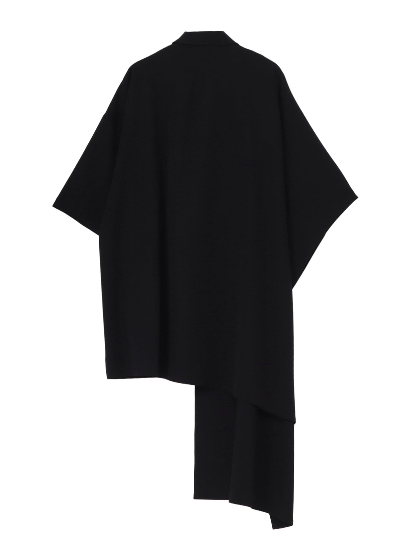 WOOL GABARDINE WOOL GABARDINE LONG CAPE JACKET