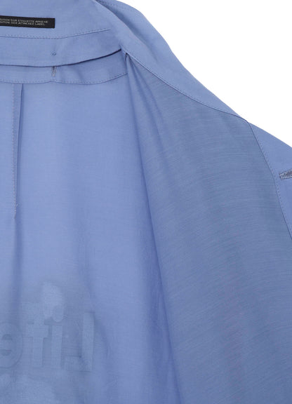 <PIECE UNIQUE/AOYAMA>BLUE PRINTED STAND JACKET