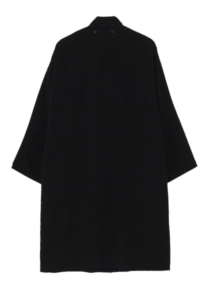 TA TUXEDO BUTTON STAND LONG SLEEVE JACKET