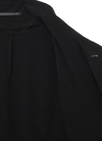 TA TUXEDO BUTTON STAND LONG SLEEVE JACKET