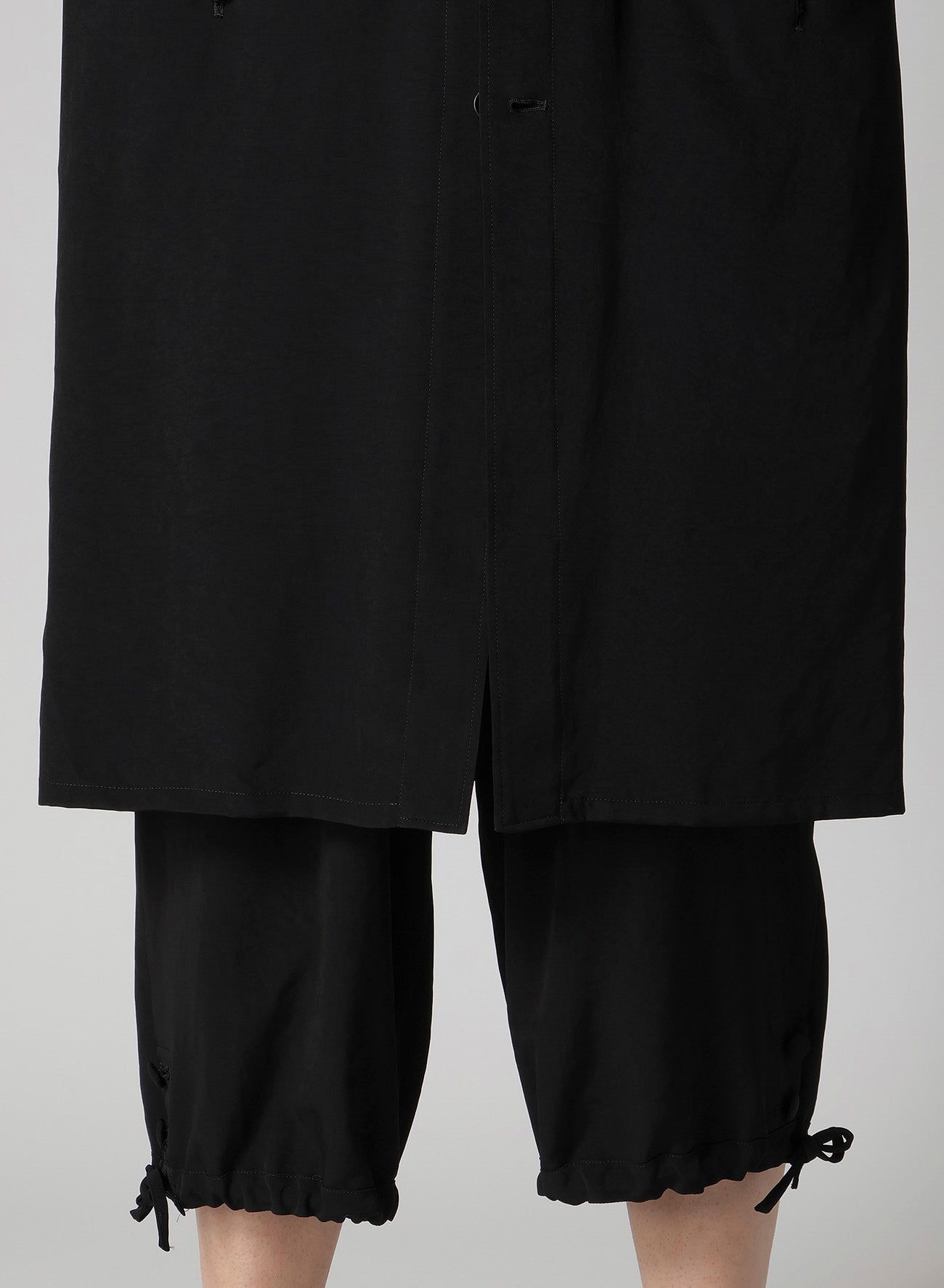 TA TUXEDO BUTTON STAND LONG SLEEVE JACKET
