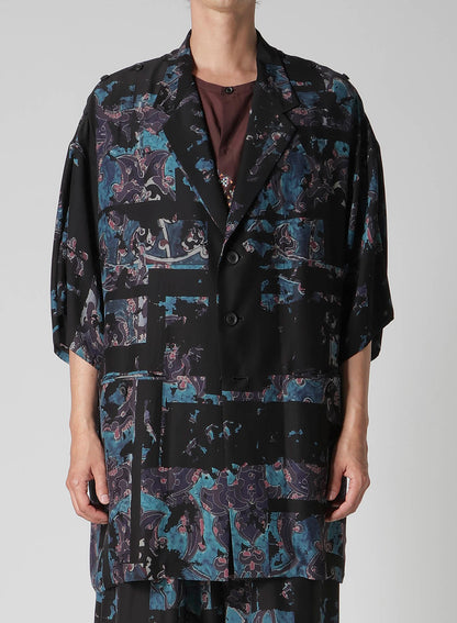 POTTERY PRINTED BUTTON OPENED JACKET