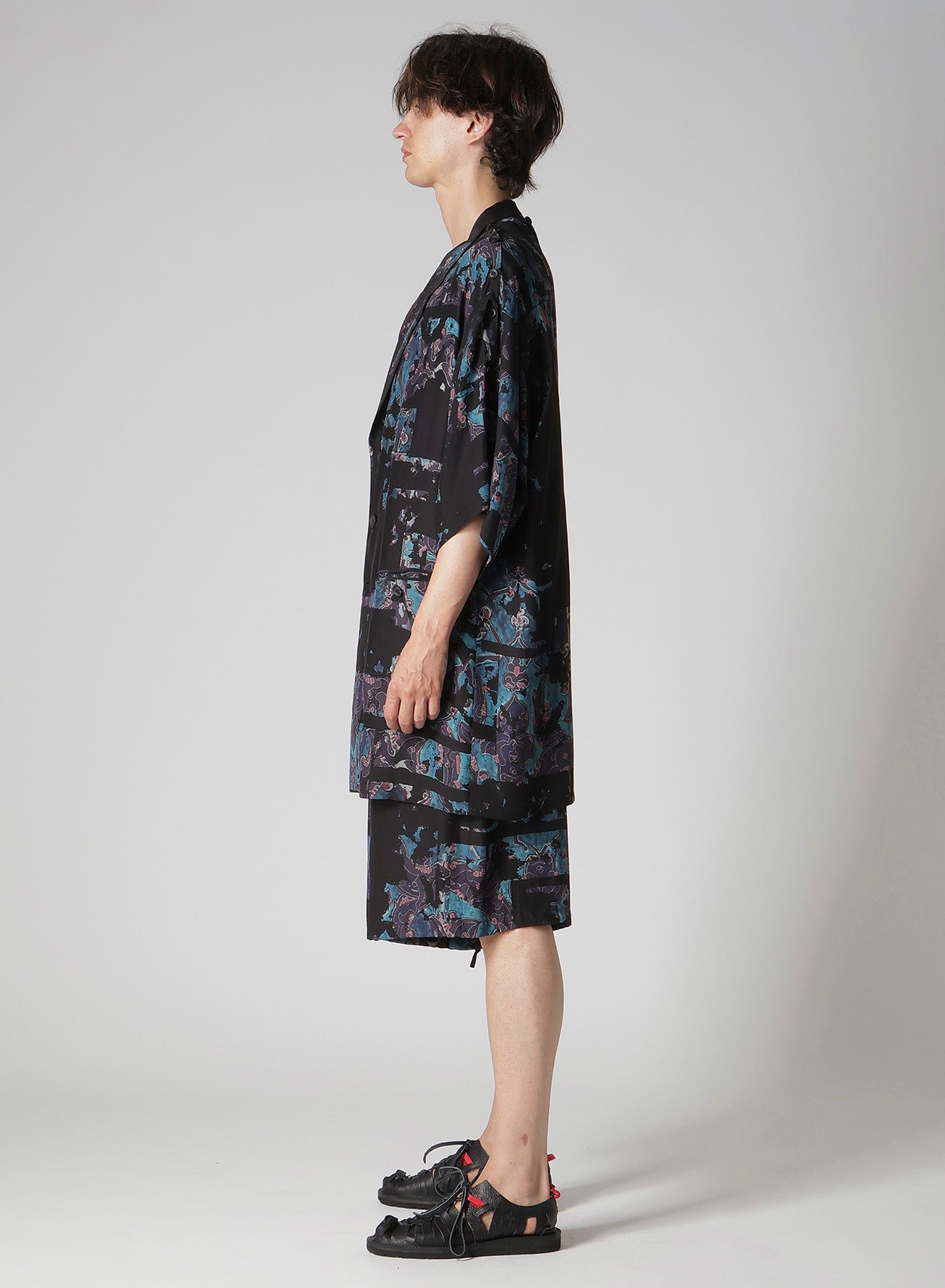 POTTERY PRINTED BUTTON OPENED JACKET