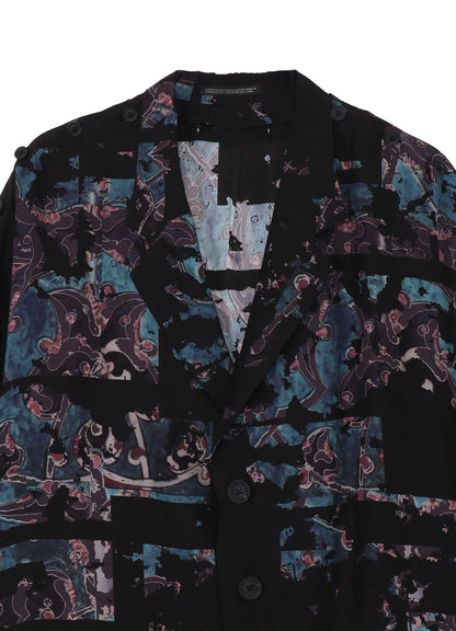 POTTERY PRINTED BUTTON OPENED JACKET