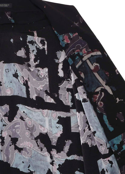 POTTERY PRINTED BUTTON OPENED JACKET